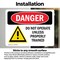 Signmission Do Not Operate Unless Properly Trained Danger Sign, Vinyl Decal, 10in W x 7in L, 2PK OS-2PACK-DS-D-710-L-1156 - alternate 7